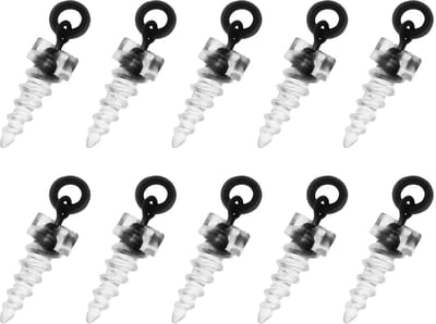 Dailygoody - Vissen Lokken Schroeven - Aas Schroeven 50Pcs - Pop Up Peg - 15mm - Vissen Accessoires - Ideaal voor D Rigs Chod Rigs Blow Back Rigs
