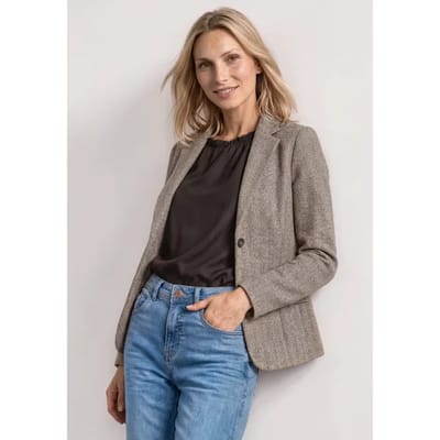 Street one - Dames vest - Maat 44 - Vrouwen - Bruin - katoen