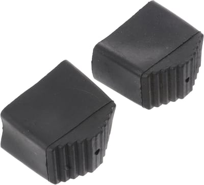 Laddervoet Beschermers - Antislip Hoezen - Veilig Klimmen - Vloer Bescherming - 2 Stuks - Zwart