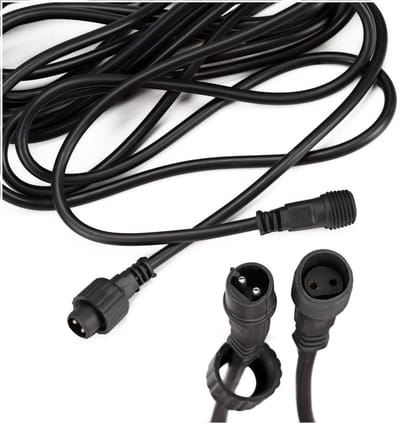 Springos Verlengsnoer | Kerstboomverlichting PRO 5 m | Kabelconnector | IP65
