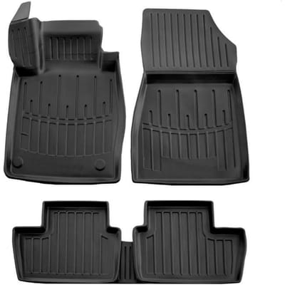 3D Vloermatten - SCOUTT - Nissan Juke 2 (F16) - Premium Rubber - Zwart - Op maat