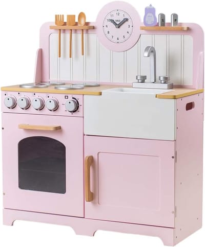 Keukenspeelgoed - Speelkeuken - Kinderen Spelen - Realistisch Ontwerp - 36x92x77cm - Meerkleurig