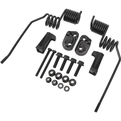 20PCS Style Printanier Fixation sur Rail Grattoirs à Glace 860201140 Compatible avec Châssis REV G4 REV‑XM REV‑XP Modèles Summit black