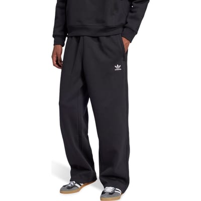 Adidas Trefoil Broeken Heren - Zwart - Maat XXL - Katoen Jersey