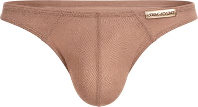 MODUS VIVENDI Mesh Through Low Cut Brief Skin - MAAT S - Erotisch Heren Ondergoed - Slip voor Man - Sexy mannen Slip