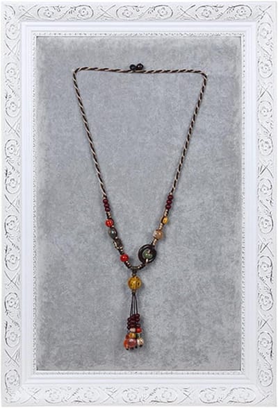 Juwelendoos - Sieradenhouder - Sieraden Presenteren - Stabiel Metaal - 70x50cm - Zwart