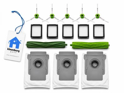 Stofzuigerzakken + Accessoires geschikt voor iRobot Roomba E, i & J7 serie – 15-delige vervangingsset