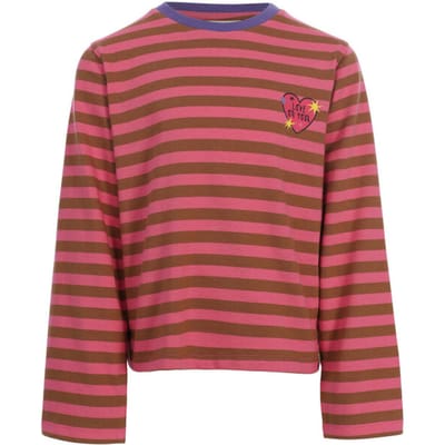 LOOXS Little Meisjes T-Shirt - Maat 104 in de kleur Roze van 100% Cotton - 2631-7414-949