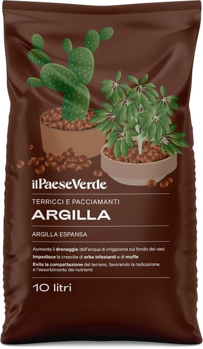 Klei Korrels - Planten Drainage - Potplanten Tuin - Voorkomt Onkruid - 10 Liter