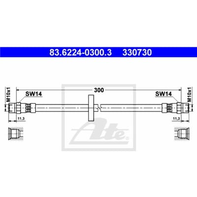 Remleiding ATE 83.6224-0300.3