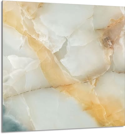 TMK ArtDeko - Keuken Glaspaneel - 60x65 cm - Marmer - Veiligheidsglas