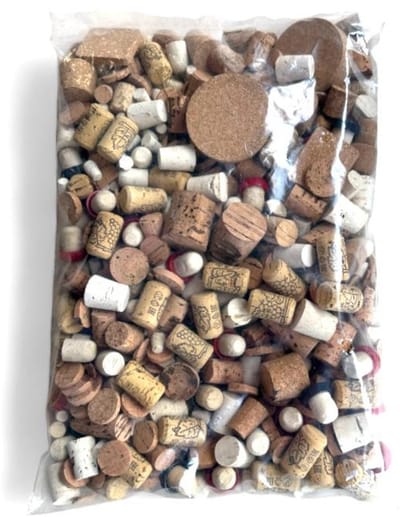Kurk&Co Knutselkurk - Diverse kurken en vormen voor knutselen - ca. 1 KG