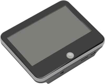 Visuele deurbel - Video intercom - Huisbeveiliging - 140 graden kijkhoek - 43 inch display - Zilver
