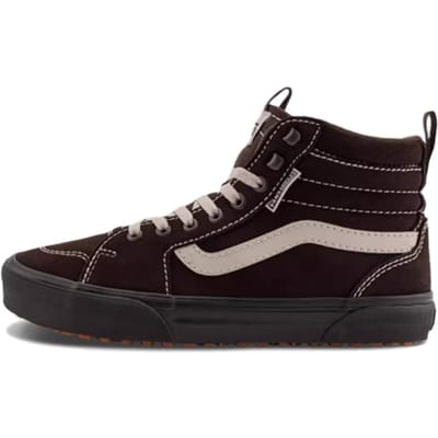 Vans Filmore Hi guard Comfortabele Veelzijdige High-Top Skateschoenen Heren Sneakers Donkerbruin VN000CZHCFB 44 black
