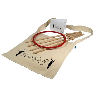 Tictoys Tualoop buitenspel - Voor kinderen en volwassenen - 2 spelers