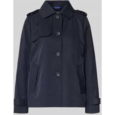regular fit jack met platte kraag