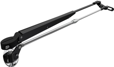 Roca Parallelarm W10/12/38L, Zwart/RVS 324-462mm