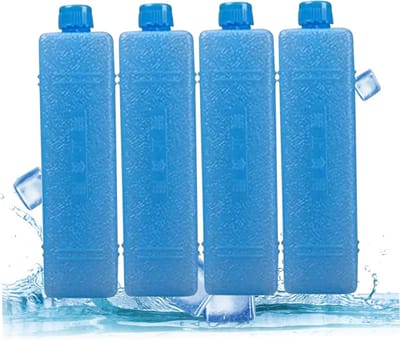 Herbruikbare Koelblokken voor Drankjes - Duurzame Ijspakketten voor Vriezer (4 Stuks)