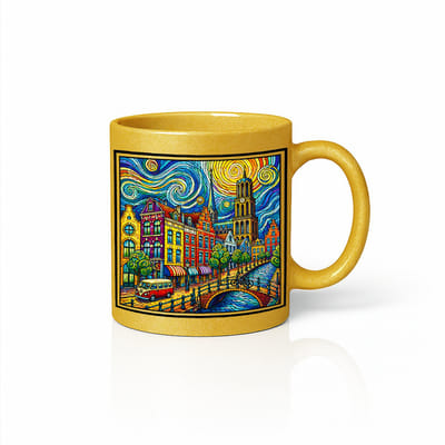 Nevolis® | Espressomok 330ml met Uniek Design | Ontwerp Jouw Eigen Mok | Handgemaakt Cadeau voor Koffieliefhebbers | Gepersonaliseerd op Aanvraag | Enkel of Grote Bestelling