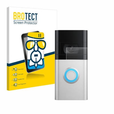 Screenprotector voor Ring Video Doorbell 4 / Doorbell 3 Beschermglas transparant