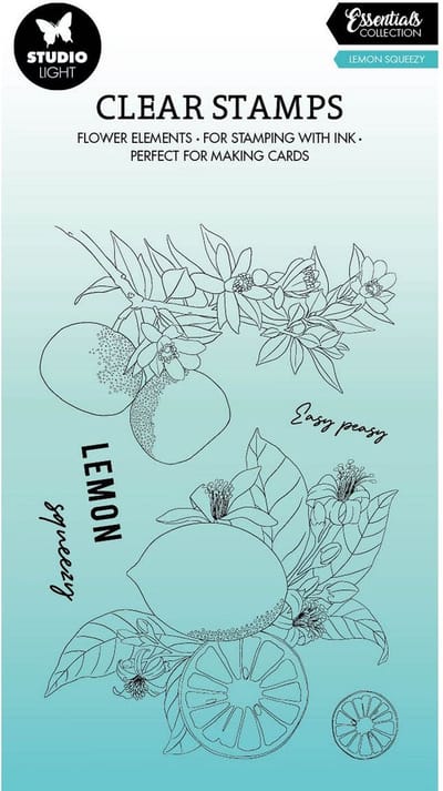 Studio Light Essentials Clear Stamp Lemon Squeezy