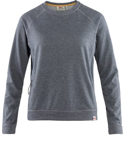 Fjallraven High Coast Lite Sweater Women - Outdoortrui - Dames - Blauw/grijs - Maat S