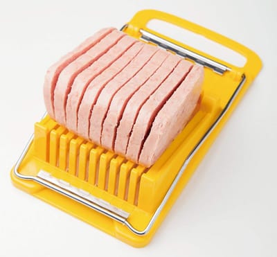 RVS Draad Snijmachine voor Kaas, Vlees en Spam - Handig Keukengerei voor Lunchbereiding
