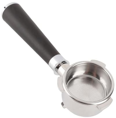 Dailygoods- Portafilter 54mm Roestvrij Staal - Dubbele Uitloop - Vervangbaar Mondstuk - Compatibel met 870/880 - Duurzaam - Eenvoudig te Reinigen - Koffiehandvat