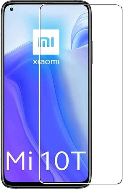 Screenprotector Glas - Tempered Glass Screen Protector Geschikt voor: Xiaomi Mi 10T / 10T Pro - 2x