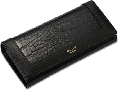 Portemonnee Dames, Portemonnee, Portemonnees, Portefeuille Dames, Dames Pasjes Houder, Card Holder Wallet, Portefeuille, Portefeuille Dames Met Kaarthouders, Creditcardhouder, Pasjeshouder Vrouwen, Moederdag, Valentijnsdag, LEREN PATROON, ZWART