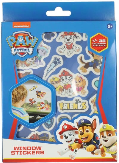 Raamstickers Herbruikbaar PAW Patrol