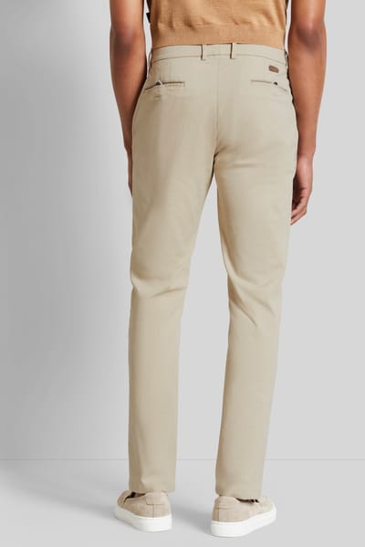 Bugatti Herren Chino in stretch katoen