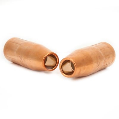 2 stuks MIG Laspistool Mondstuk 200258 12 inch voor Miller M25M40 Hobart MIG Pistool