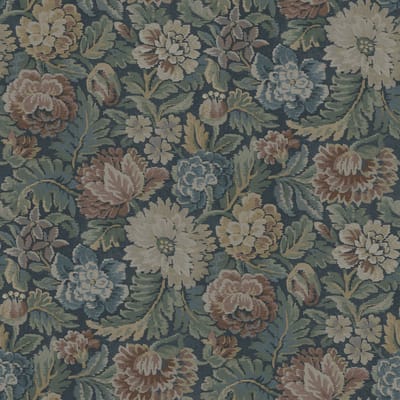 Boråstapeter Vliesbehang 3561 - Cottage garden - Bloemen Blauw - 53cm x 10.05m