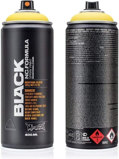 Spuitbus Verf Easter Geel Mat - 400 ml - Hoge Dekkracht Snelle Droging