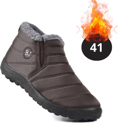 Nivard Snowboots - Sneeuwschoenen - Sneeuwboots - Dames - Wintersport - Ski - Skischoenen - Khaki - 41 - Laag
