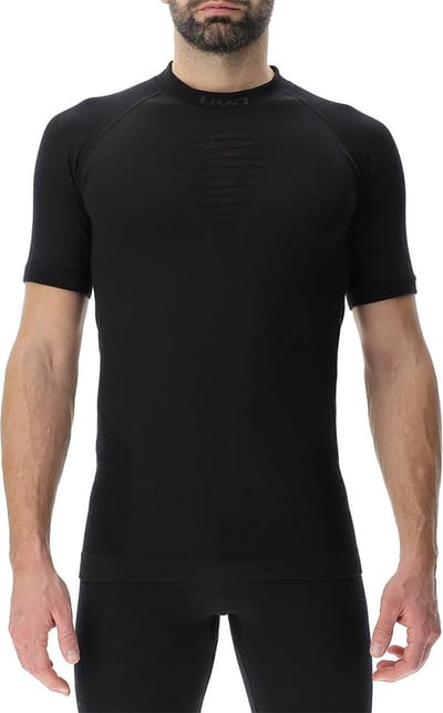 Uyn Fusyon Light Korte Mouwen Basislaag Zwart 2XL Man