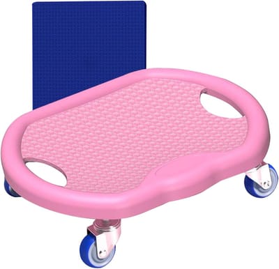 Buikspierrol - Kern trainer - Thuis sporten - Stille werking - 32x27x9 cm - Roze