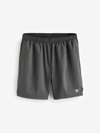 Next - Heren - 7 inch - Active sportschoolshort - Grijs