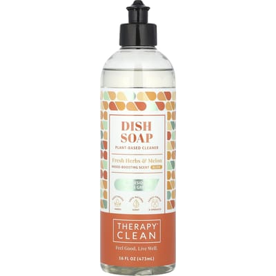 Détergent pour la cuisine, Herbes fraîches & Melon, 473 ml(16 oz liq) white