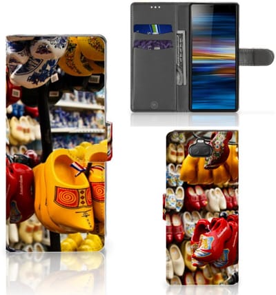 Sony Xperia 10 Flip Cover Klompen