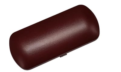 NTB Budget Brillenkoker – Hardcase – met Brillenkoord en Brillendoekje – Rood – afmeting: 16 x 7 x 3.5 cm.