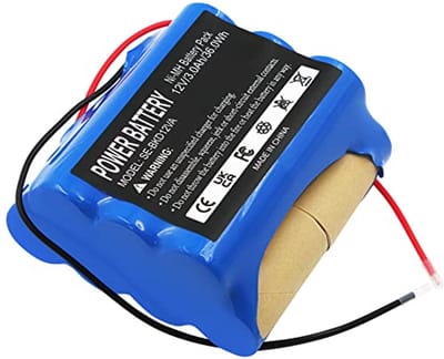 12V Ni-MH Vervangende Batterij Pack voor Stofzuigers - Hoogwaardige Accu Zelfinstallatie