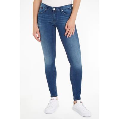 Tommy Hilfiger Sophie Lr Skny Jeans Skinny Fit Women's Jeans Mid Blue Size: W25L32 | Skinny Outlet | Dames | Blauw