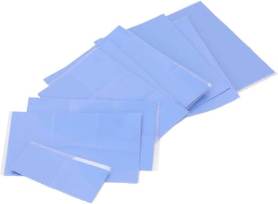 Thermische Kussens voor CPU, 50 Stuks Thermische Pads voor Laptop en Koeling - Silicone Isolatie 30x30x0.5mm, Perfect voor CPU, GPU en SSD