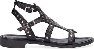 Omoda Dames Sandalen - Zwart - Maat 38