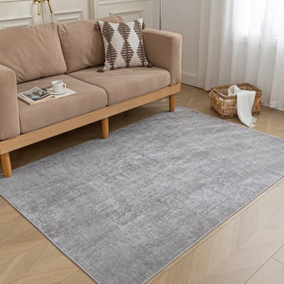 Unyqoos® Wasbaar en antislip laagpolig tapijt voor diverse kamers in huis