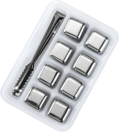 RVS Whiskey Stones Set
