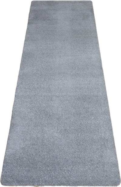 PRIMA - Soft - Badmat - Wastafelmat - loper - grijs - 60x180cm - antislip