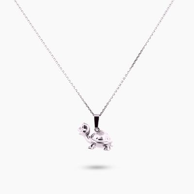 Pinchme Charms - Schildpad bedel – Geduld, bescherming & tijdloze rust - Echt zilver - Handgemaakt in Nederland - Luxe cadeauverpakking - Ketting Sieraden